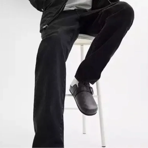 Coach Men Black Benjamin Clog In Signature Canvas Size 9 Shoes - Picture 3 of 9